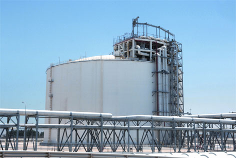 RasGas LNG Tank 6