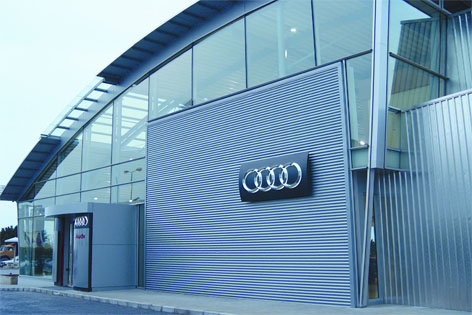 AUDI showroom